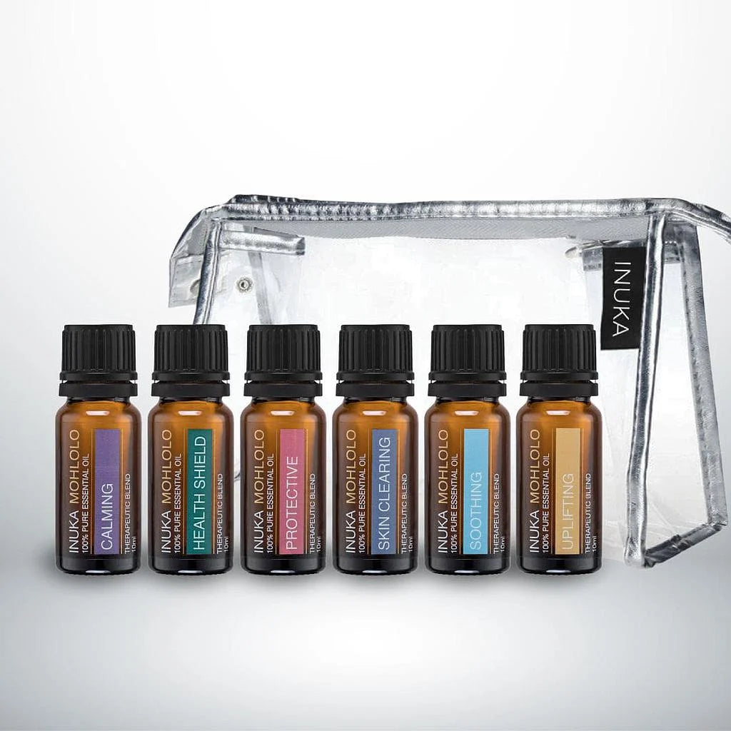 INUKA MOHLOLO 100% ESSENTIAL OIL SET - 6 x 10ML