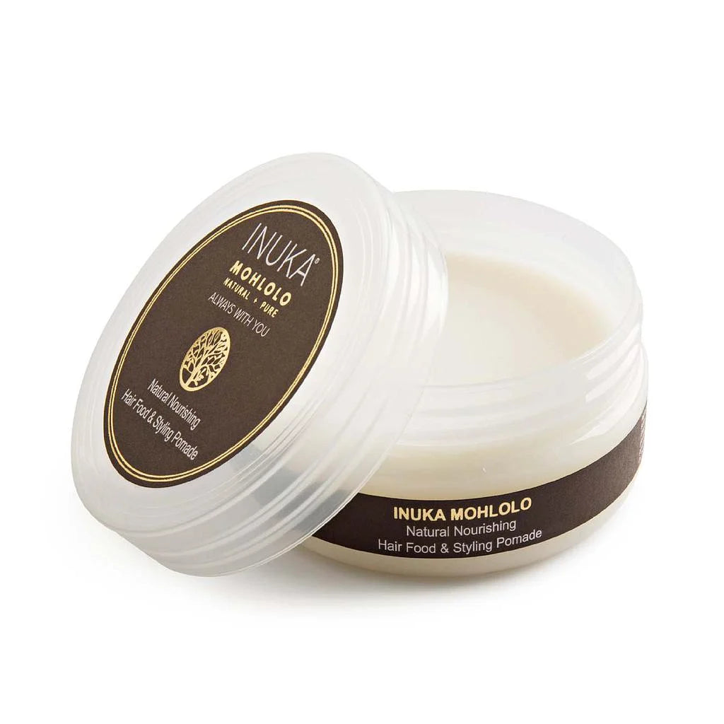 INUKA MOHLOLO NATURAL NOURISHING HAIR FOOD & STYLING POMADE - 250ML