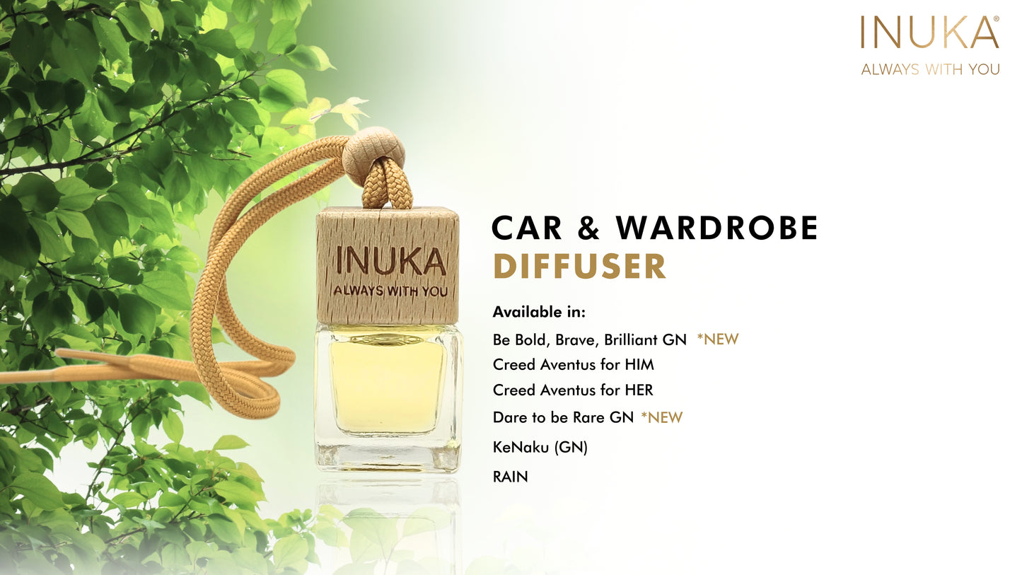 INUKA CAR & WARDROBE DIFFUSER - 7ML