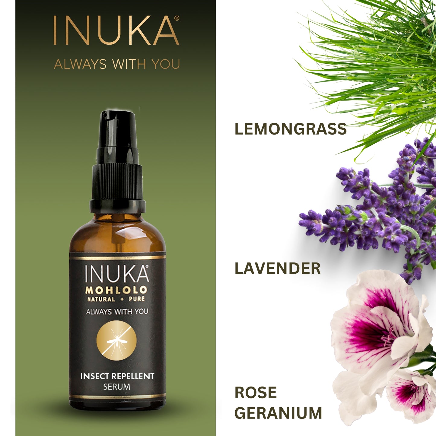 INUKA MOHLOLO INSECT REPELLENT SERUM - 50ML