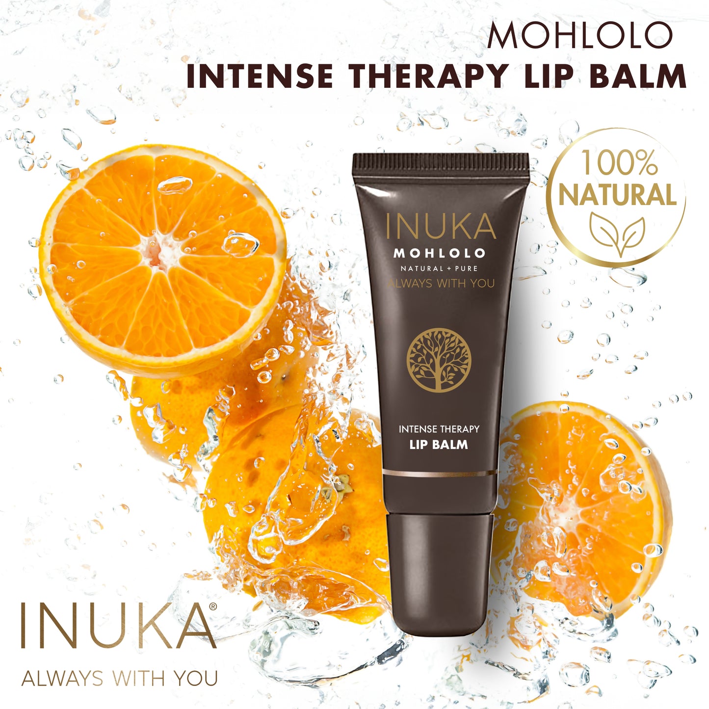 INUKA MOHLOLO INTENSE THERAPY LIP BALM - 15G