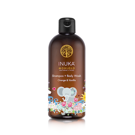 INUKA MOHLOLO KIDDIES SHAMPOO & BODY WASH - 300ML